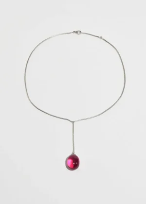 Pink Crystal Necklace