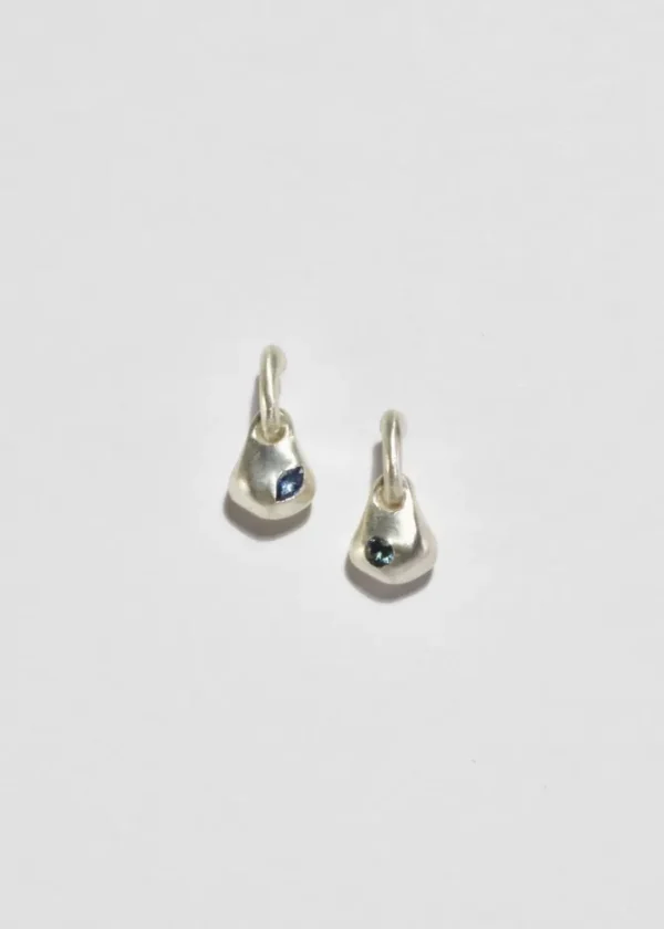 Sapphire Bosc Drop Earrings