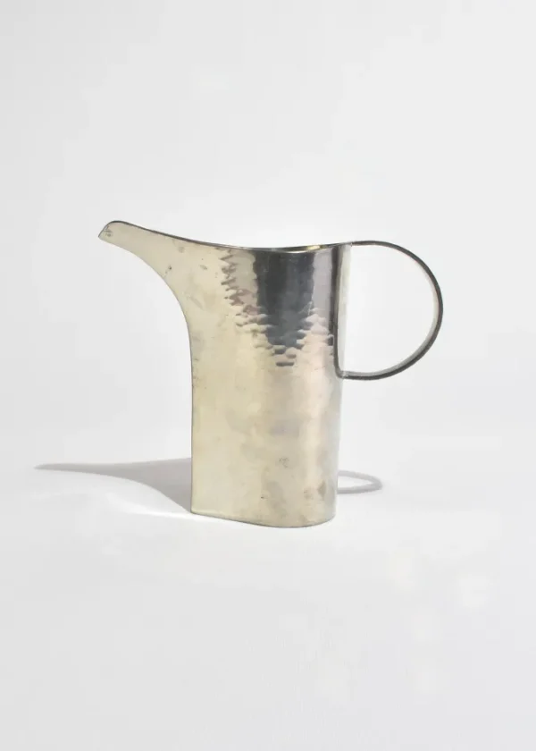 Sculptural Hammered Pitcher