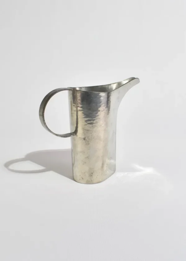 Sculptural Hammered Pitcher