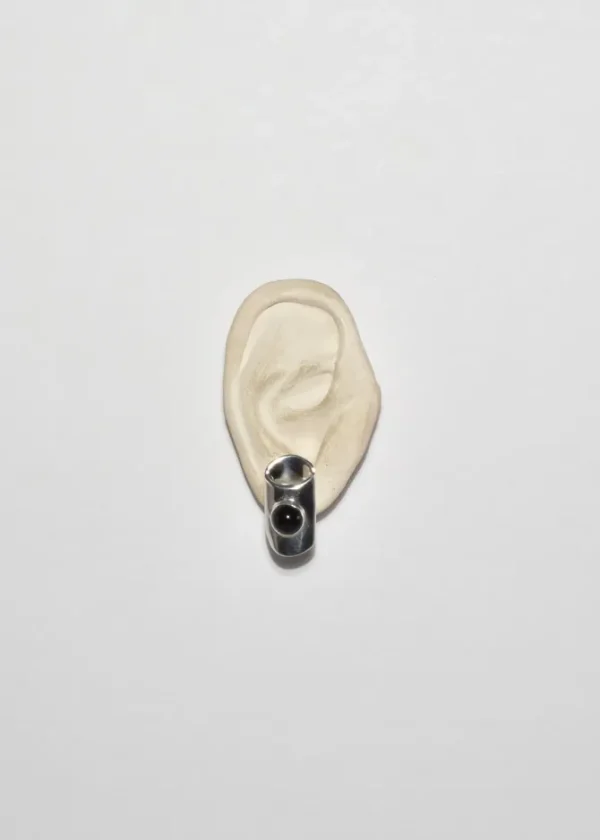 Sculptural Onyx Earrings