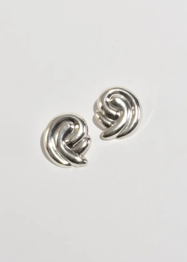 Sculptural Ribbed Earrings