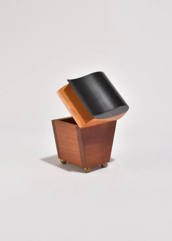 Sculptural Wooden Box