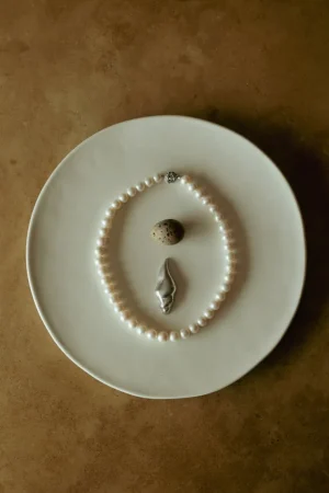 Silver Conch Shell Rest