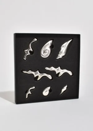Silver Shell Rest Gift Set