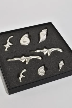 Silver Shell Rest Gift Set