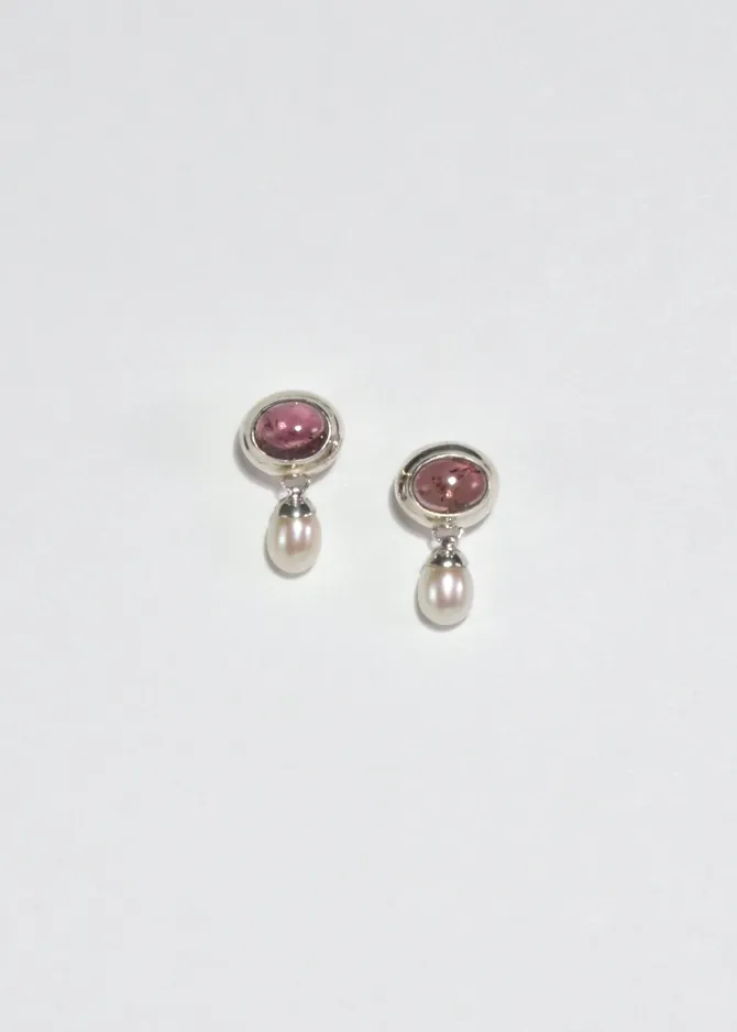 silver-tourmaline-pearl-earrin-iRWbMKwi-0.webp Silver Tourmaline Pearl Earrings