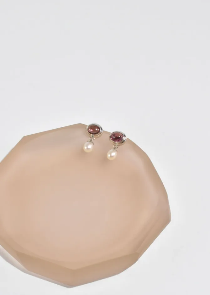 silver-tourmaline-pearl-earrin-iRWbMKwi-2.webp Silver Tourmaline Pearl Earrings