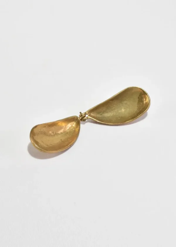 Solid Brass Mussel Shell Box