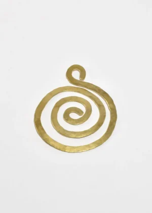 Spiral Brass Ornament