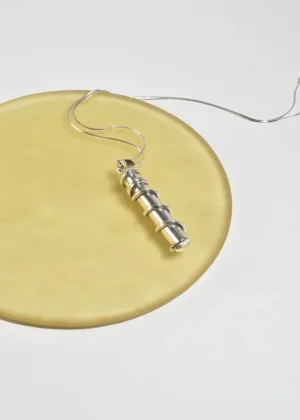 Spiral Perfume Pendant Necklace