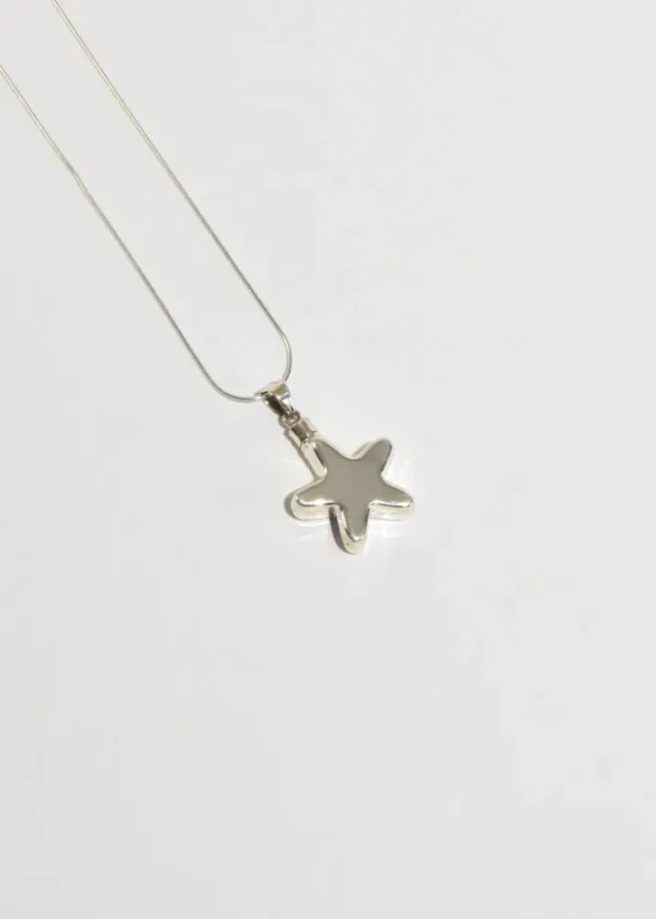 Star Perfume Bottle Pendant Necklace