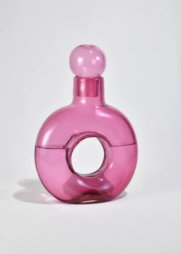 Stella Decanter in Ruby