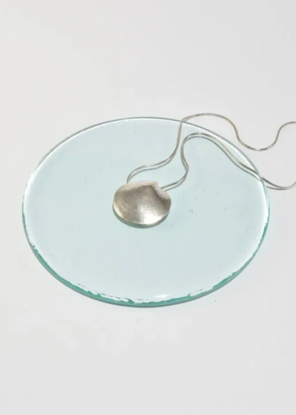 Sterling Clam Shell Necklace