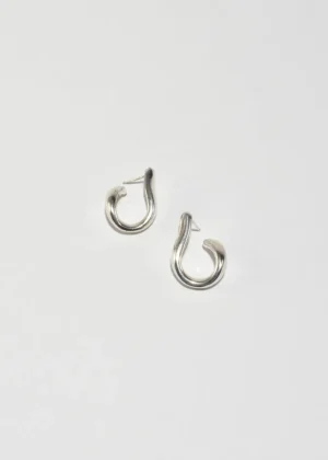 Sterling Curve Earrings