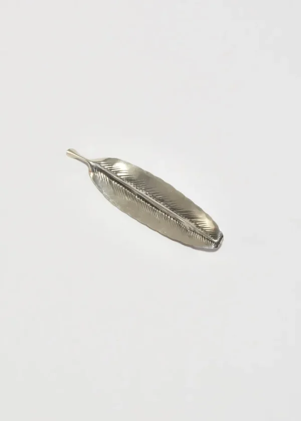 Sterling Feather Brooch