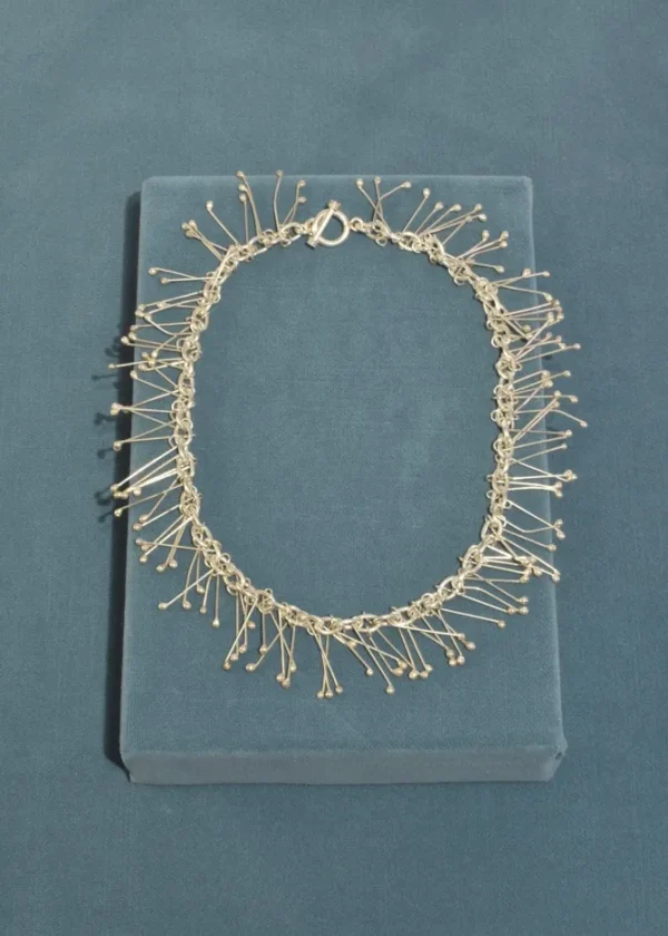 Sterling Fringe Necklace