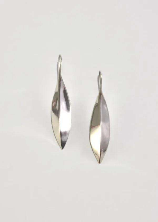Sterling Leaf Earrings
