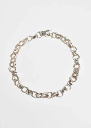 Sterling Loop Collar Necklace