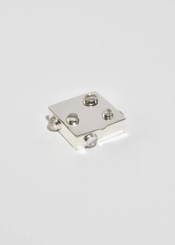 Sterling Quartz Pillbox