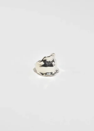 Sterling Ruffle Ring