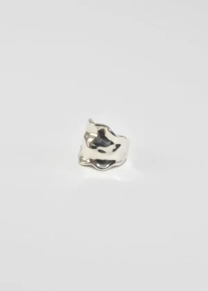Sterling Ruffle Ring