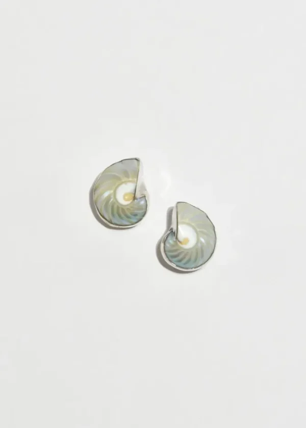 Sterling Shell Earrings