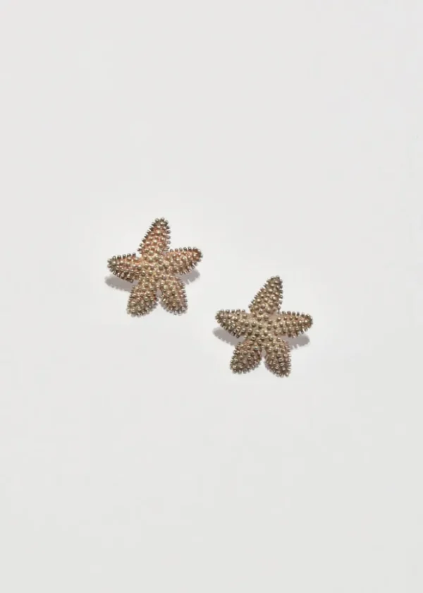 Sterling Starfish Earrings