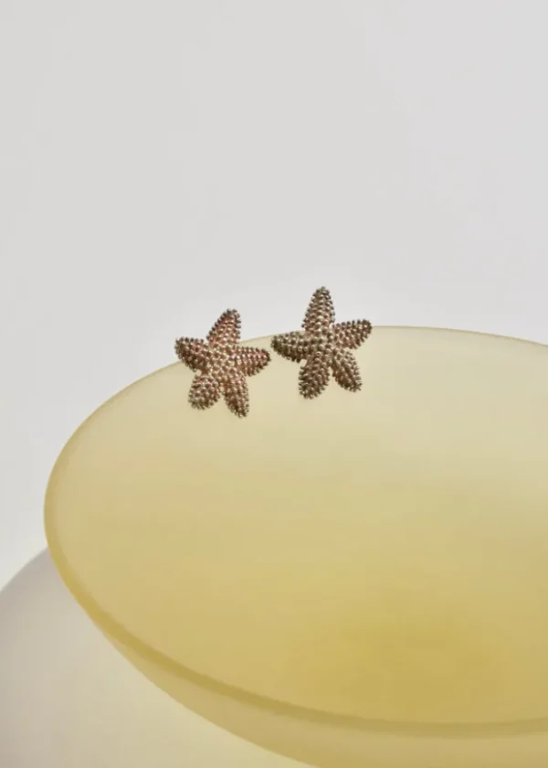 Sterling Starfish Earrings