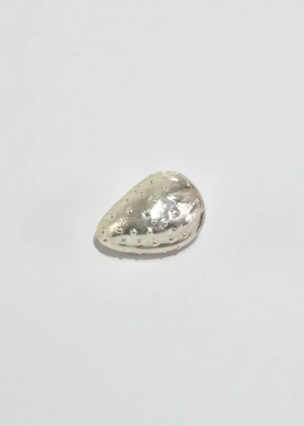 Sterling Strawberry Pill Box