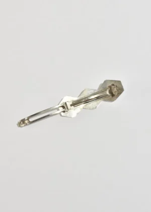 Sterling Topaz Hair Clip