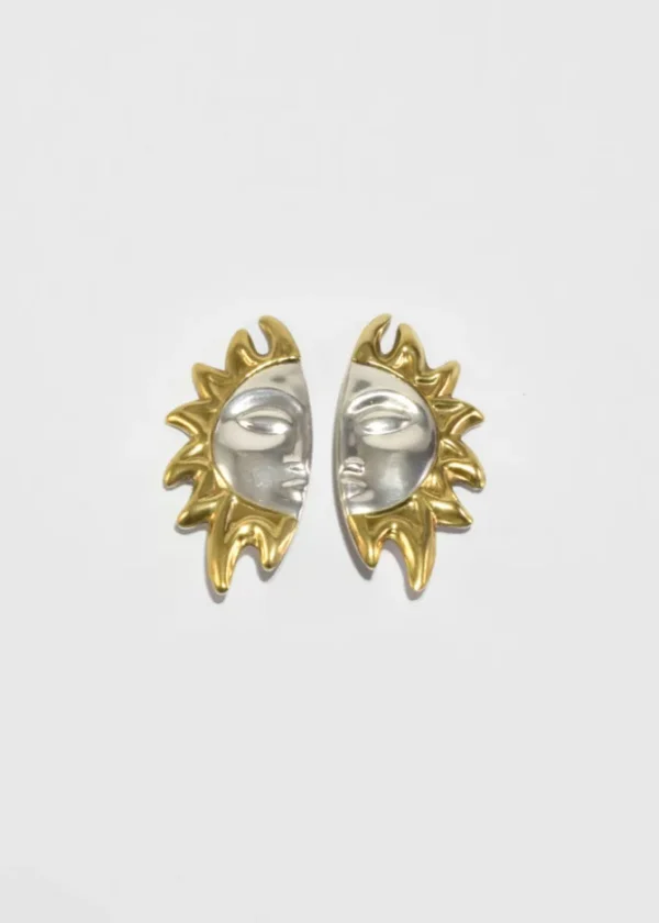 Sun Statement Earrings