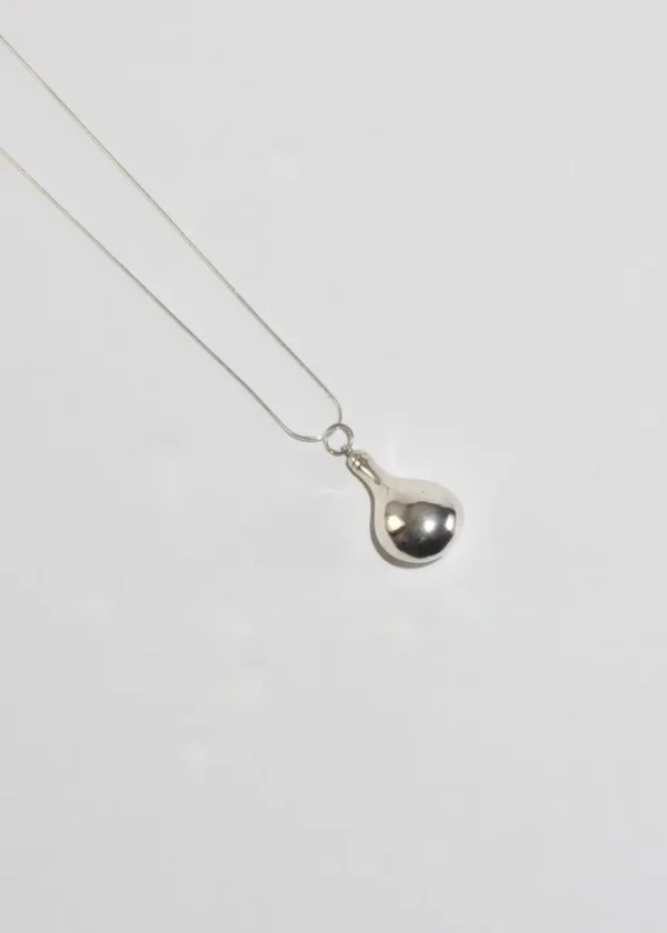 Teardrop Perfume Pendant Necklace