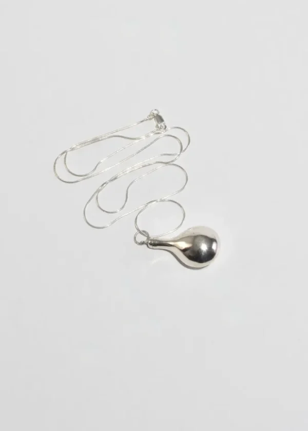 Teardrop Perfume Pendant Necklace