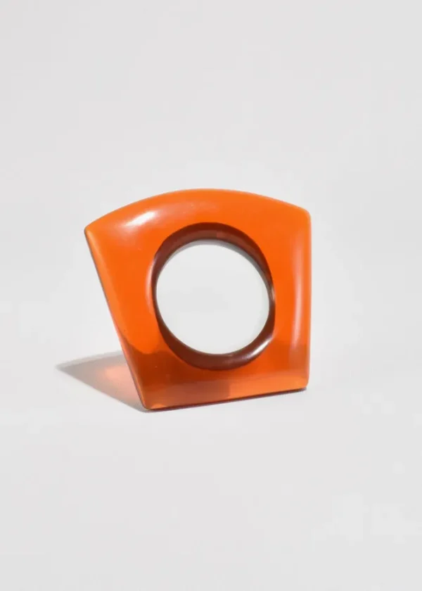 Translucent Amber Picture Frame