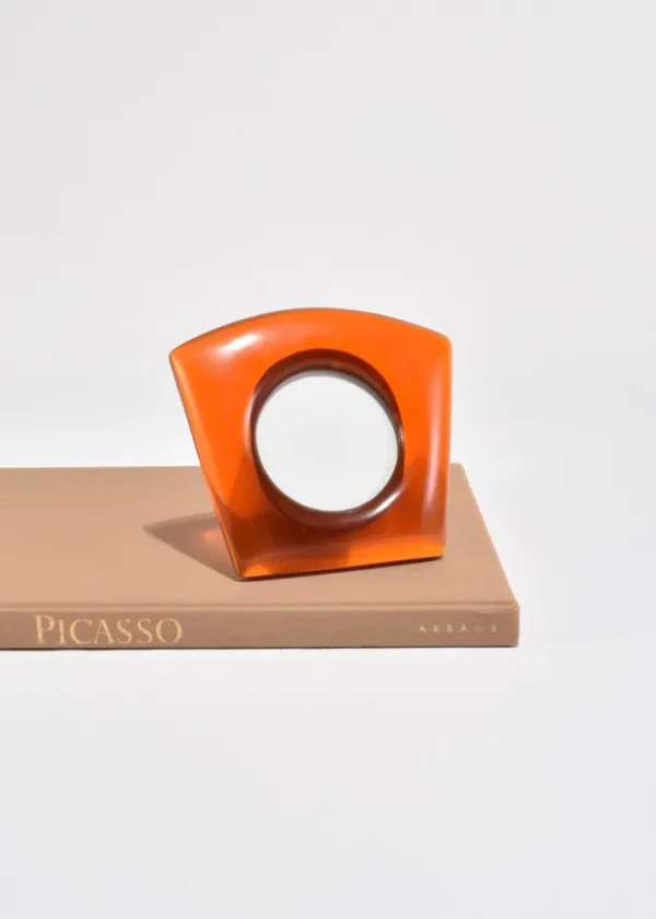 Translucent Amber Picture Frame