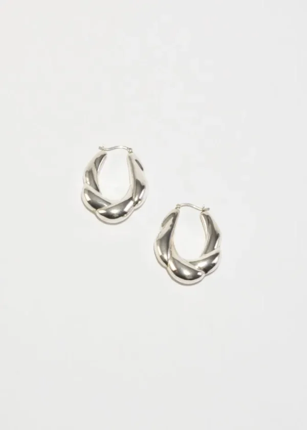 Twist Hoop Earrings