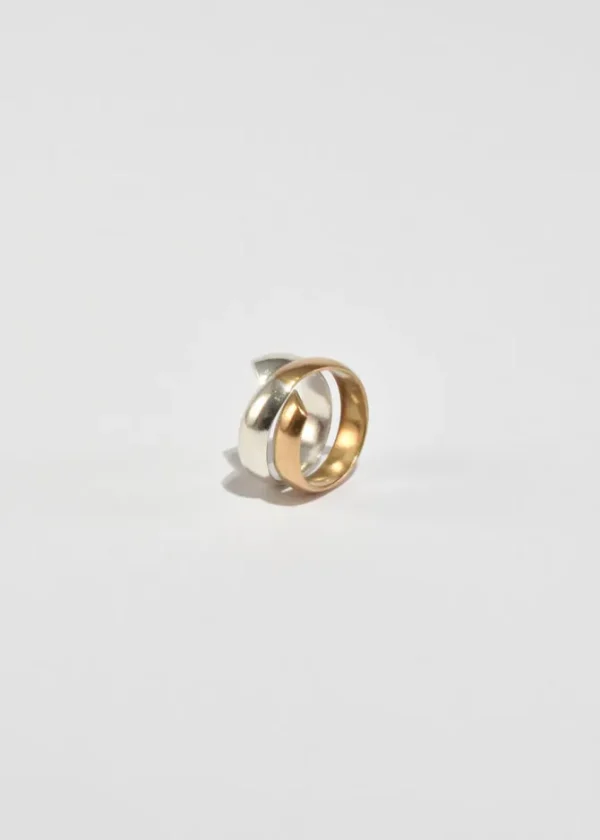 Two-Tone Wrap Ring