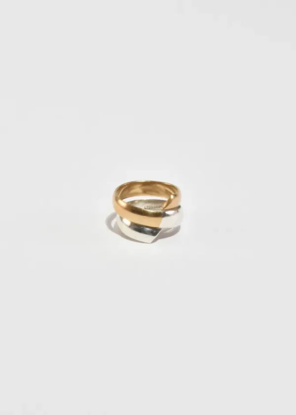 Two-Tone Wrap Ring
